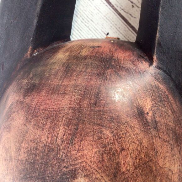 African Hand Crafted Tribal Face Mask Decor 18” Long - Picture 5 of 16